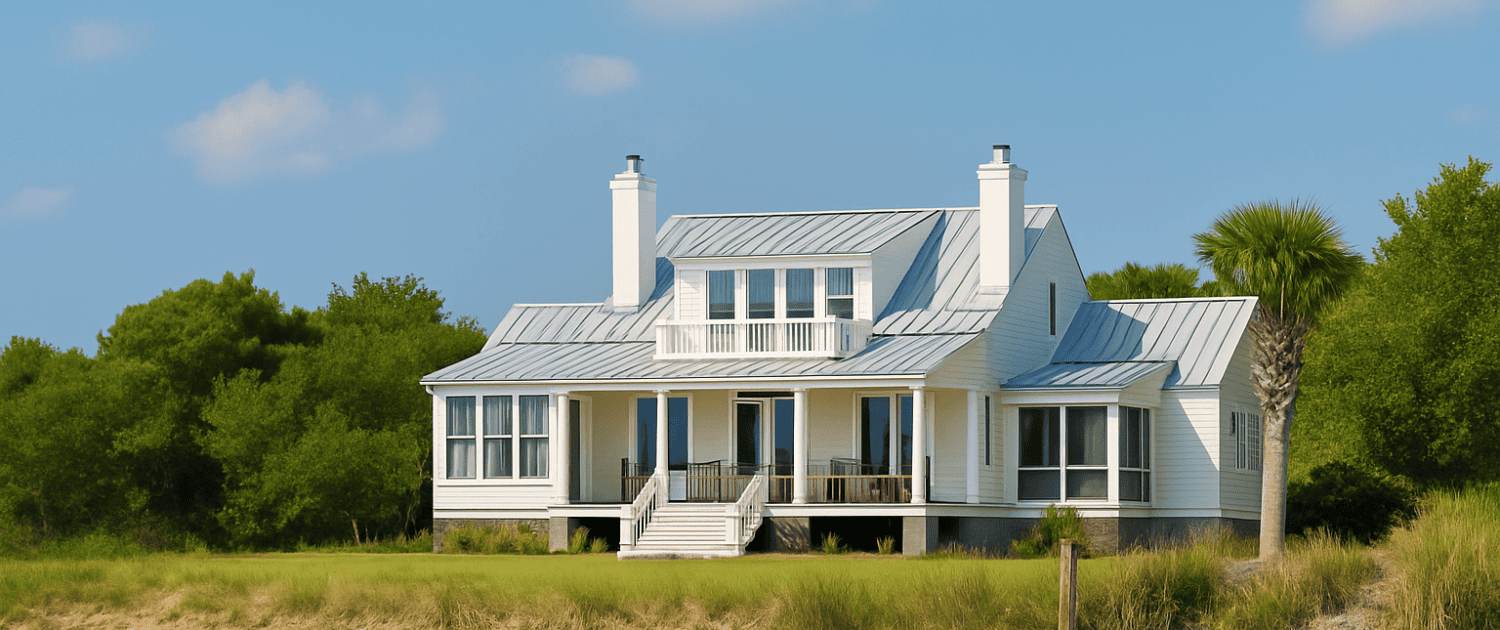 Bluffton Waterfront Homes For Sale Luxury waterfront home in Bluffton SC overlooking tidal creek